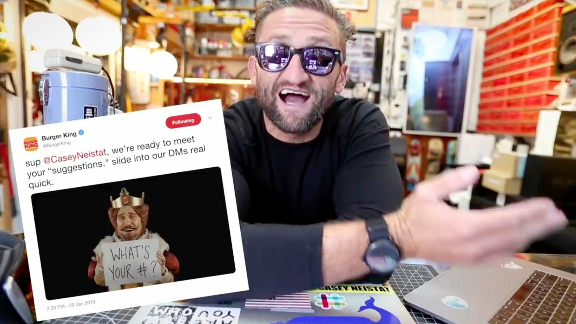 Casey Neistat Burger King - HD Wallpaper 