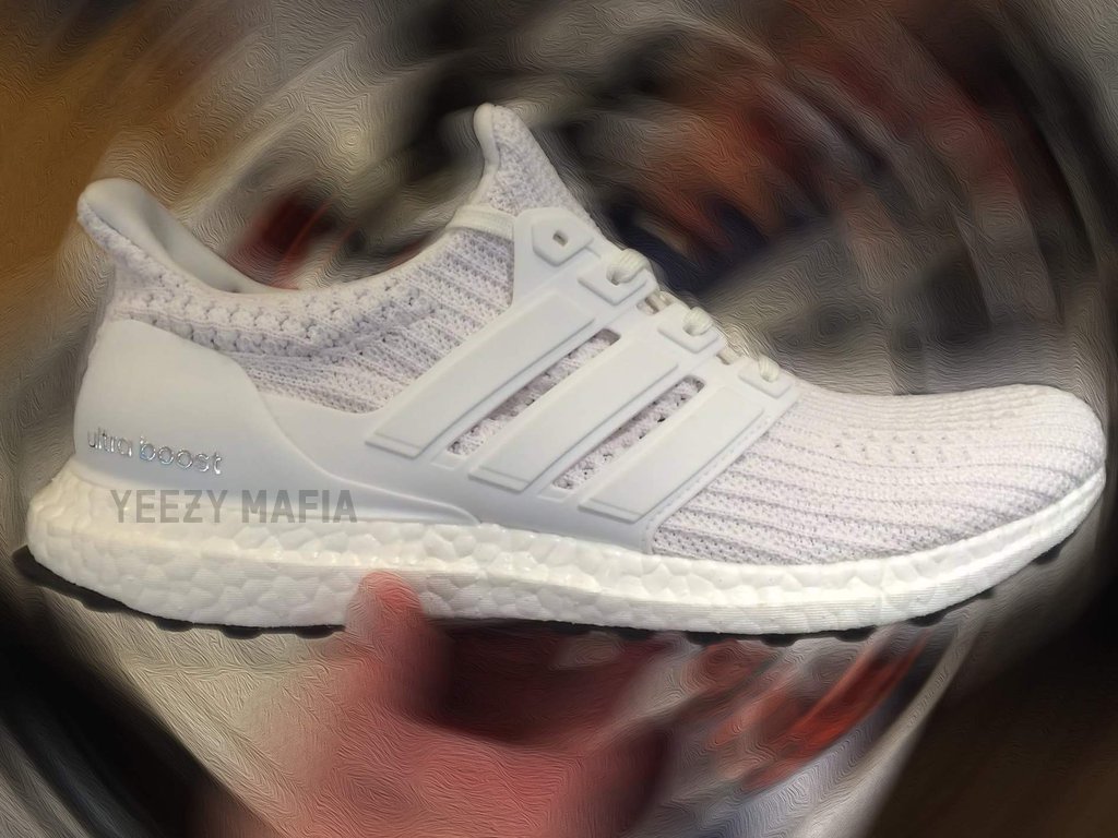 4.0 Ultra Boost Triple White - HD Wallpaper 