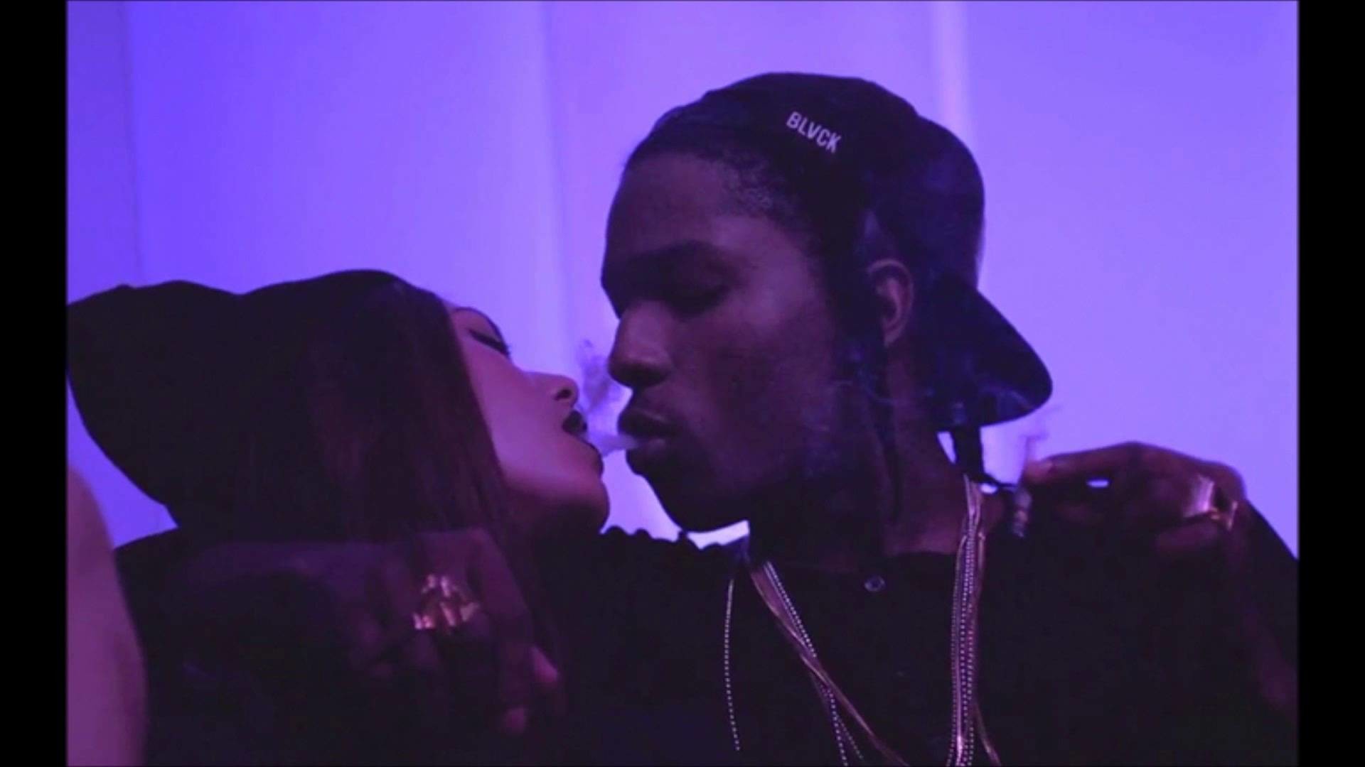 *sold* Purple - Asap Rocky Purple Kisses - HD Wallpaper 