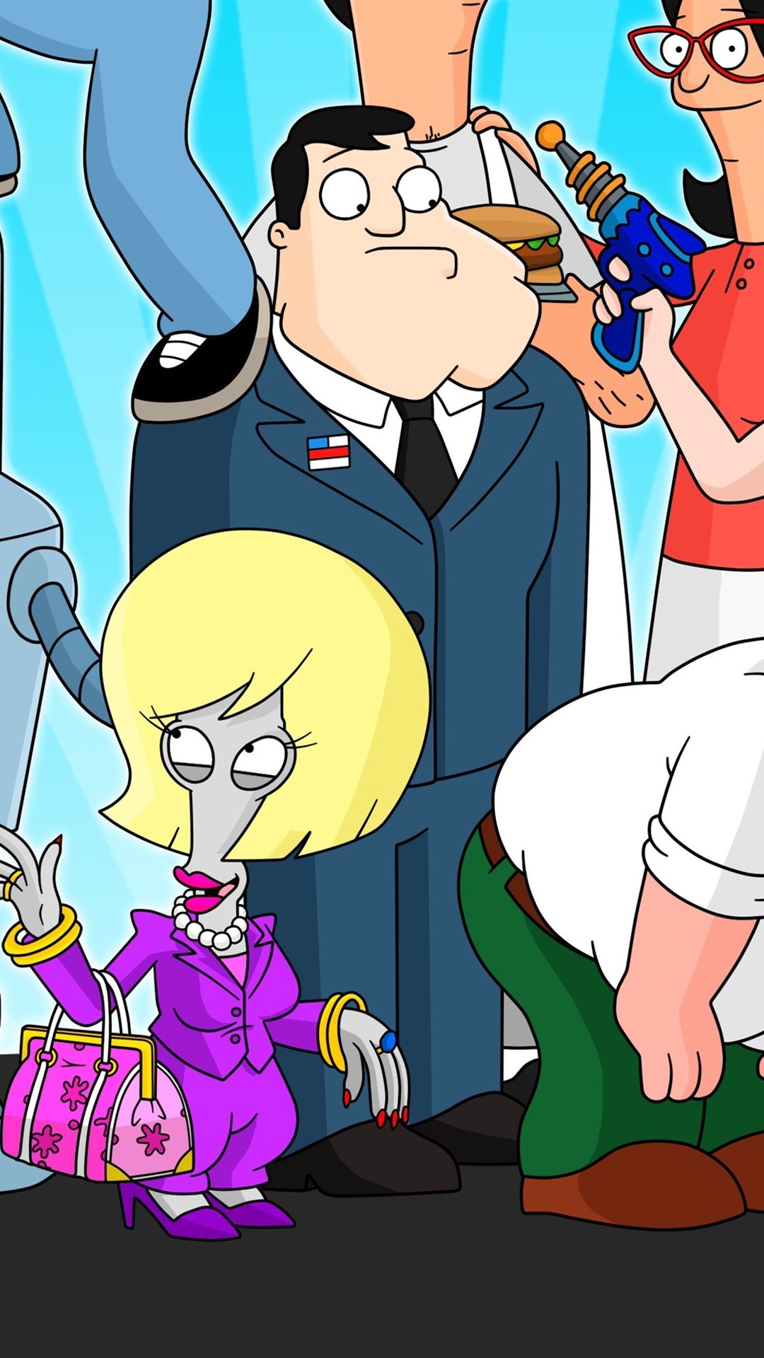 Iphone Wallpaper Classic Cartoon, The Simpsons - Dibujos Animados Clasicos Fondos - HD Wallpaper 