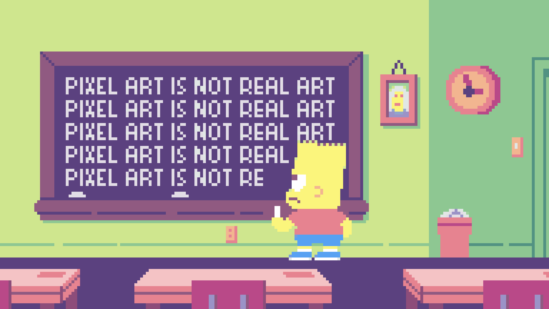 Bart Simpson Wallpaper Hd - HD Wallpaper 