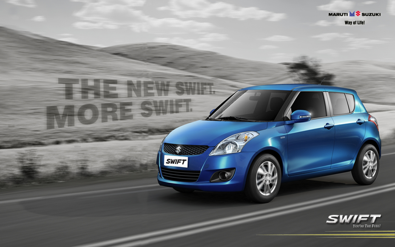 Maruti Suzuki Swift Wallpapers Sideview Front - Swift Car In New Models - HD Wallpaper 