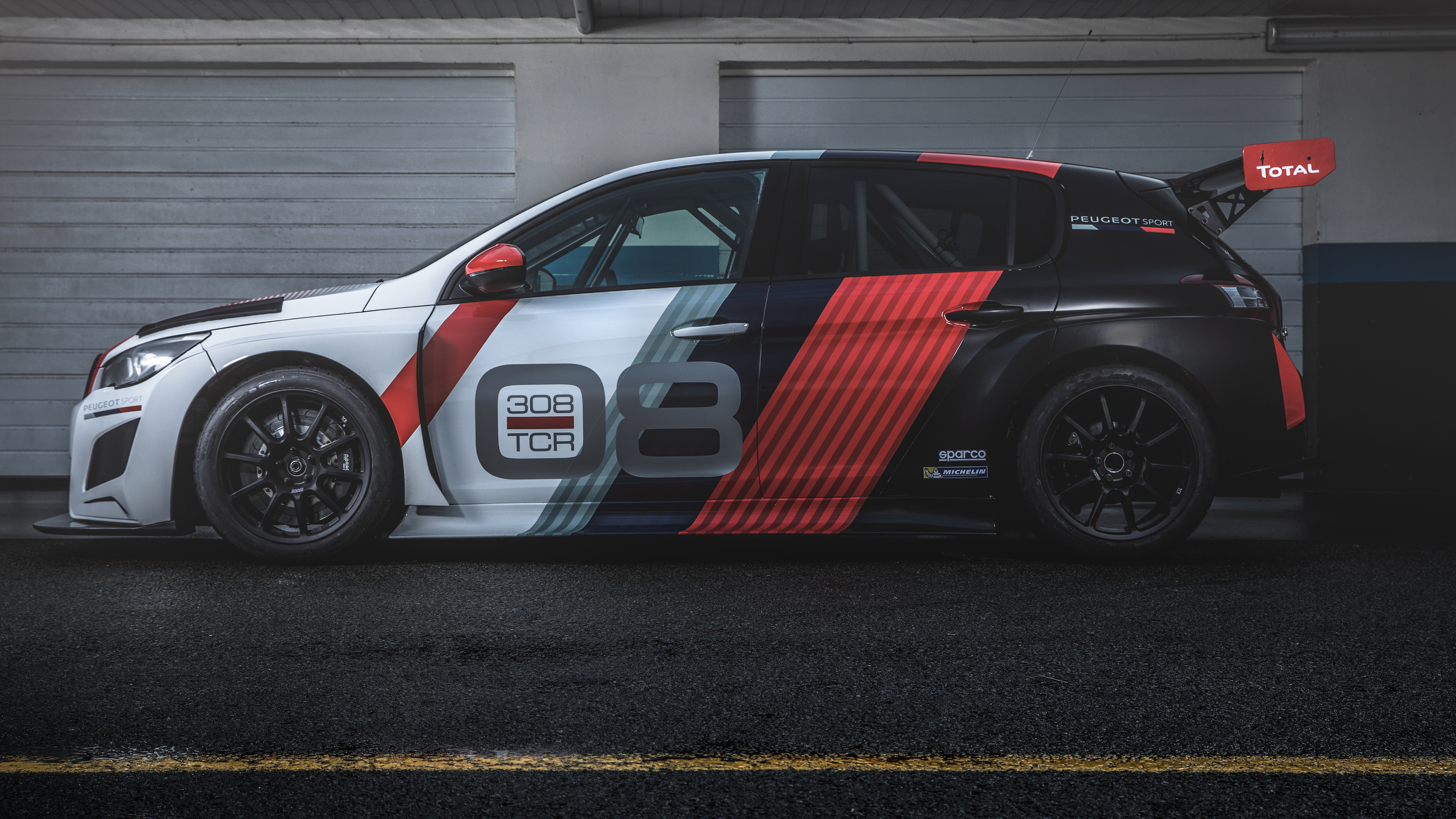 Peugeot 308 Tcr 2018 Side View - Peugeot 308 Tcr 2018 - HD Wallpaper 