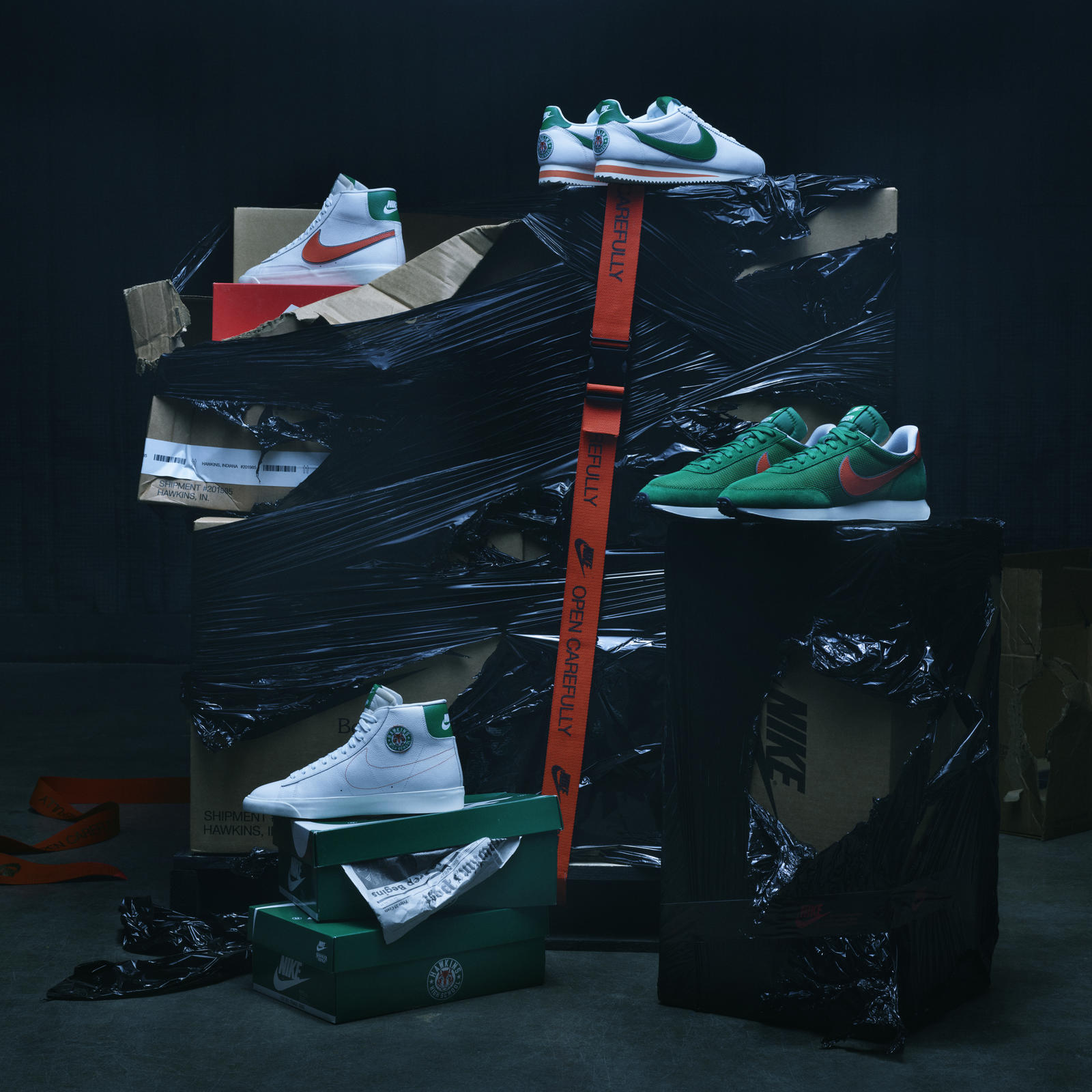 Stranger Things Sneakers Nike - HD Wallpaper 
