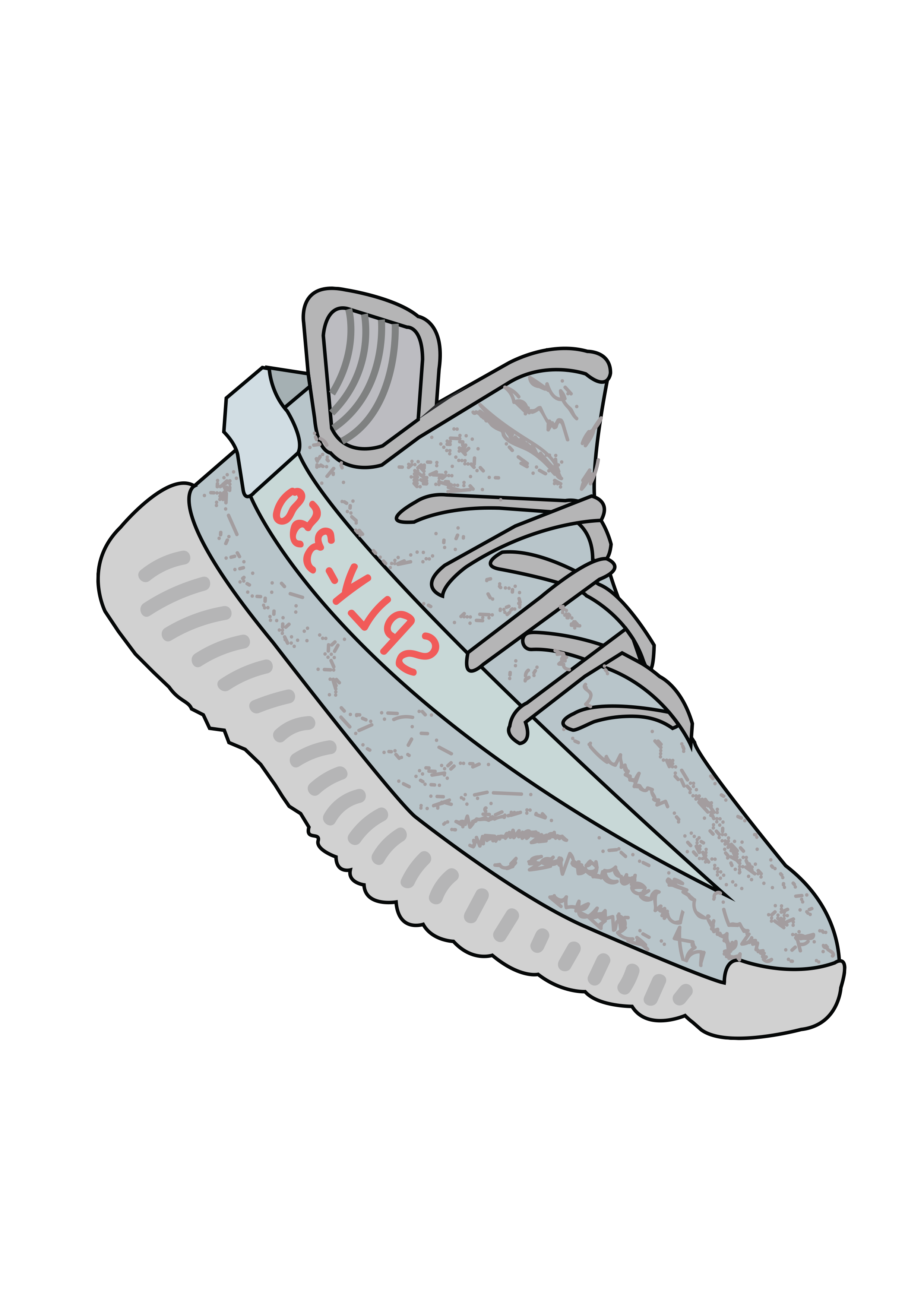 Adidas Shoes Cartoon - HD Wallpaper 