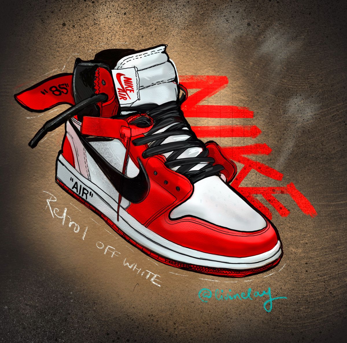 Jordan Retro 1 Tattoo - HD Wallpaper 