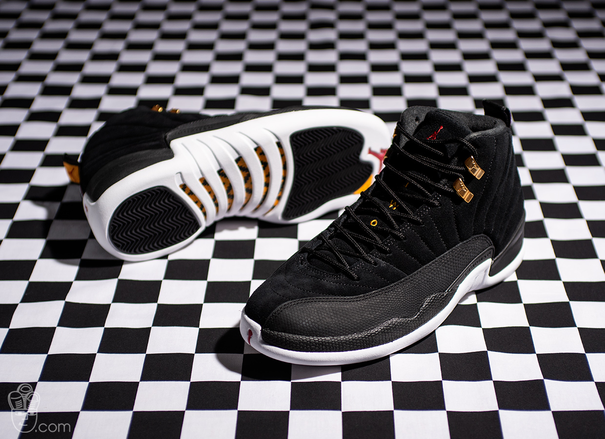 Air Jordan 12 Retro Reverse Taxi - HD Wallpaper 