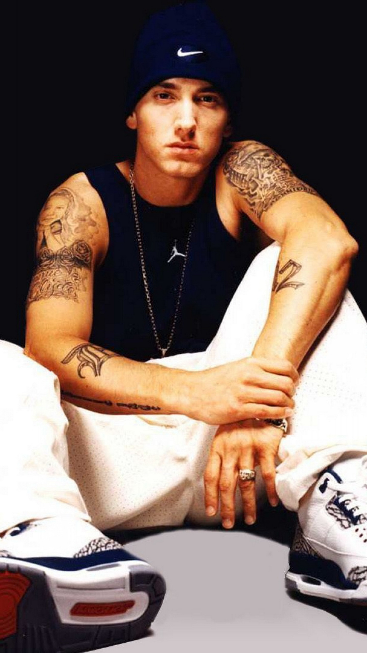 Eminem Tattoos Nike Logo Galaxy Note 4 Wallpaper, Quad - Eminem Tattoos - HD Wallpaper 