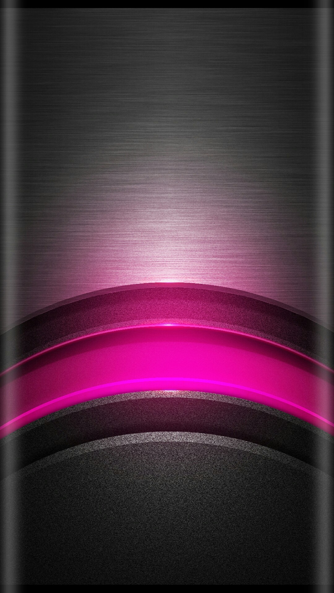 1080x1920, Neon Light Wallpaper Ãâ - Black And Pink Chrome Phone Background - HD Wallpaper 