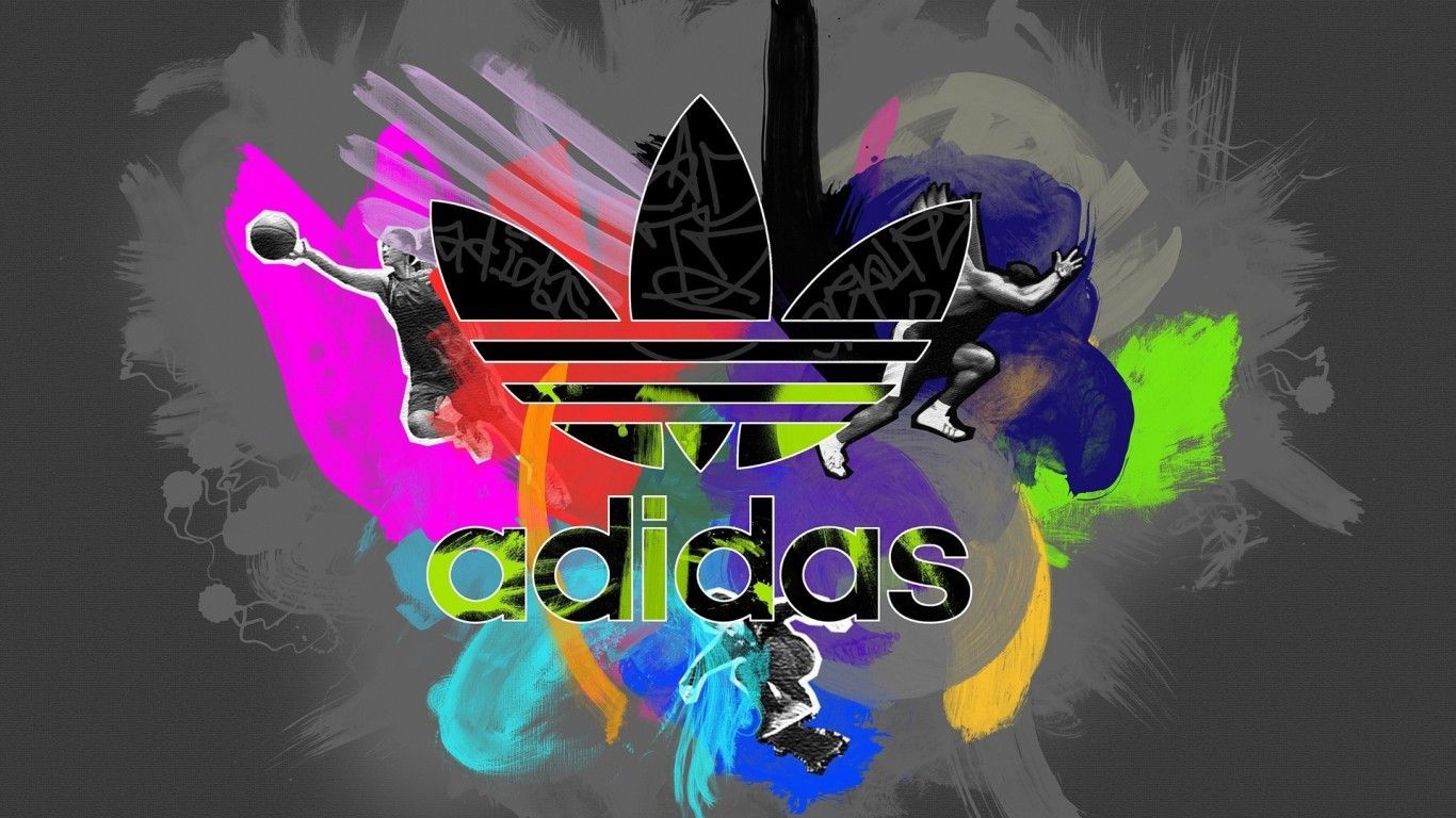 Adidas Logo - HD Wallpaper 