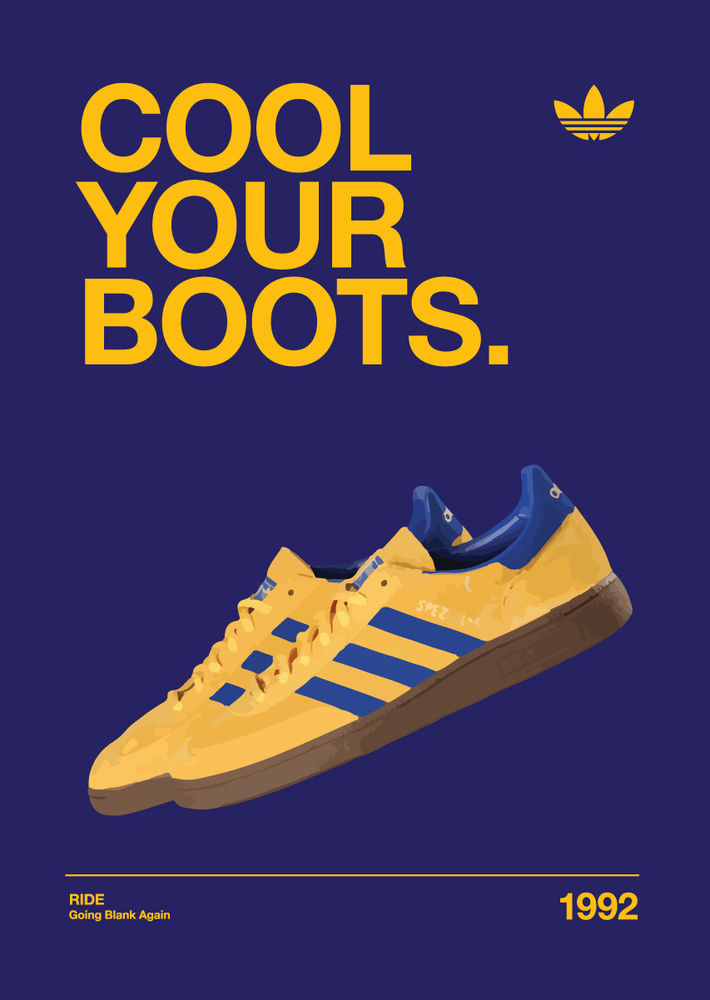 Adidas Spezial Originals Ride Cool Your Boots A3 Artwork - Next Three Days 2010 - HD Wallpaper 