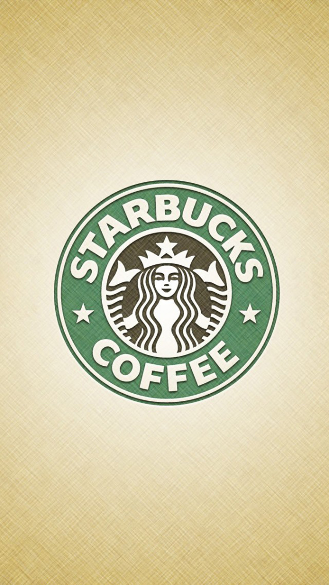 Vintage Starbucks Logo - HD Wallpaper 