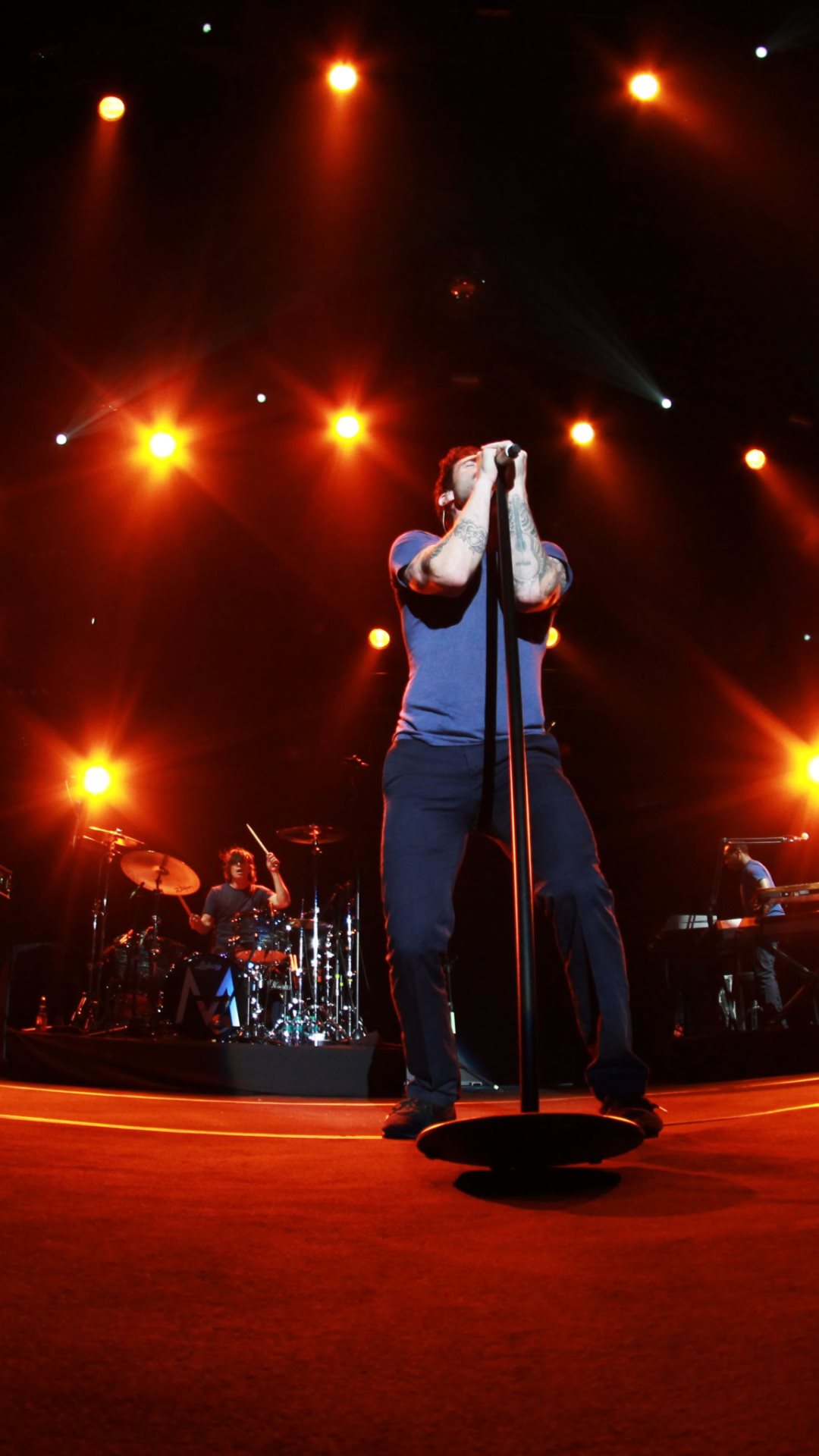 Maroon 5 For Samsung Galaxy And Iphone - Rock Concert - HD Wallpaper 