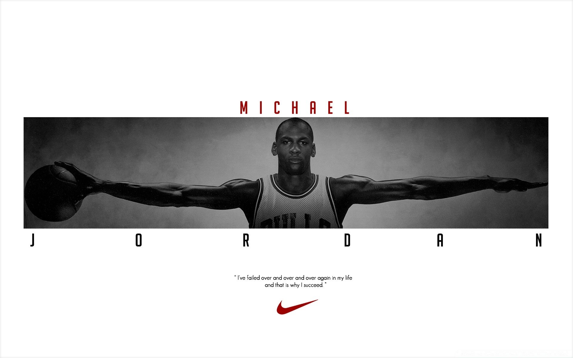 Basketball Silhouette Man Illustration - Michael Jordan Wingspan - HD Wallpaper 