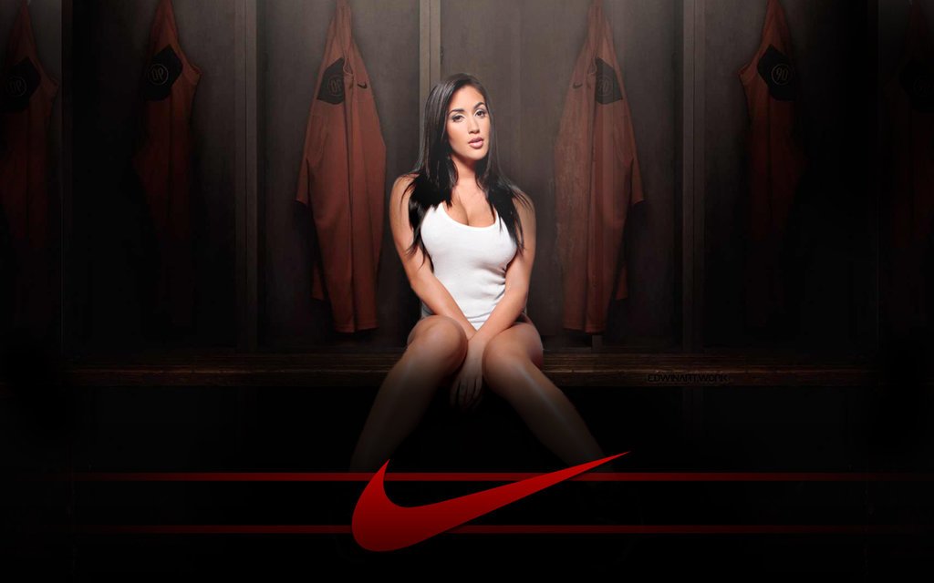 Hot Nike Girl - HD Wallpaper 