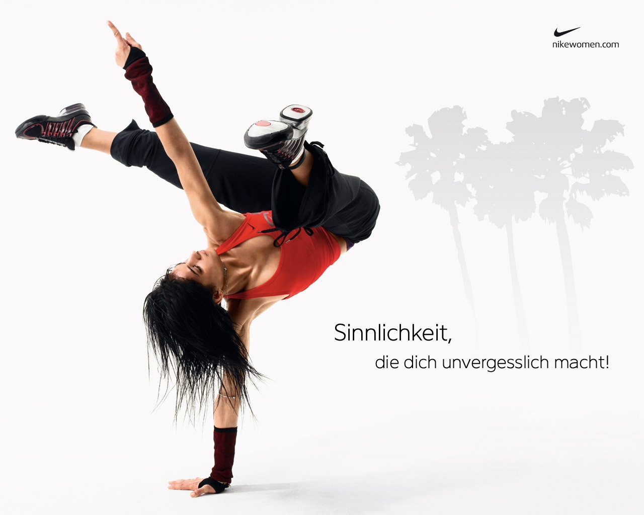 Nike Hd And Wide Wallpapers - Just Do It Nike Women Ad - HD Wallpaper 