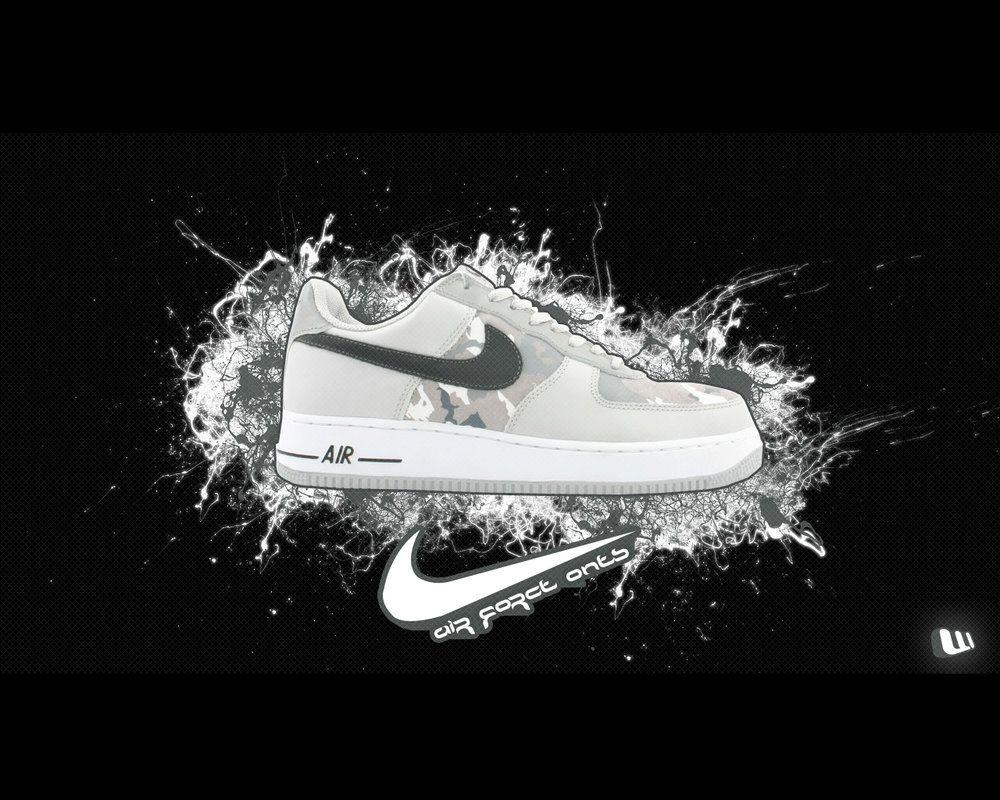 Wallpaper Da Nike - Air Force 1 Background - HD Wallpaper 
