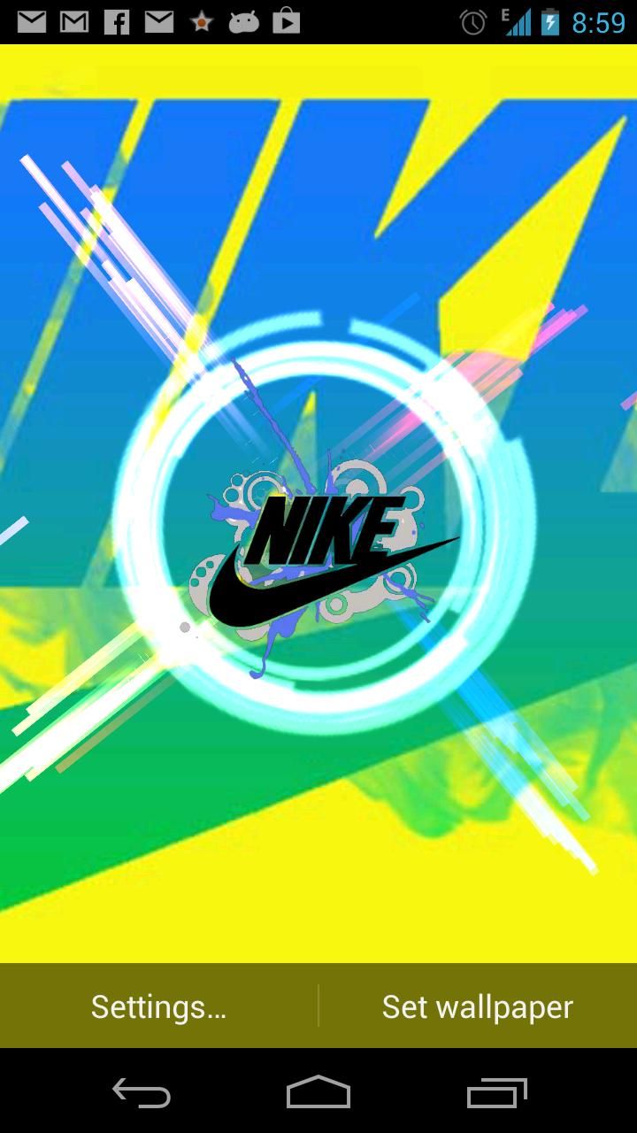 Live Nike Wallpaper - Nike Wallpaper Android Download Nike - HD Wallpaper 