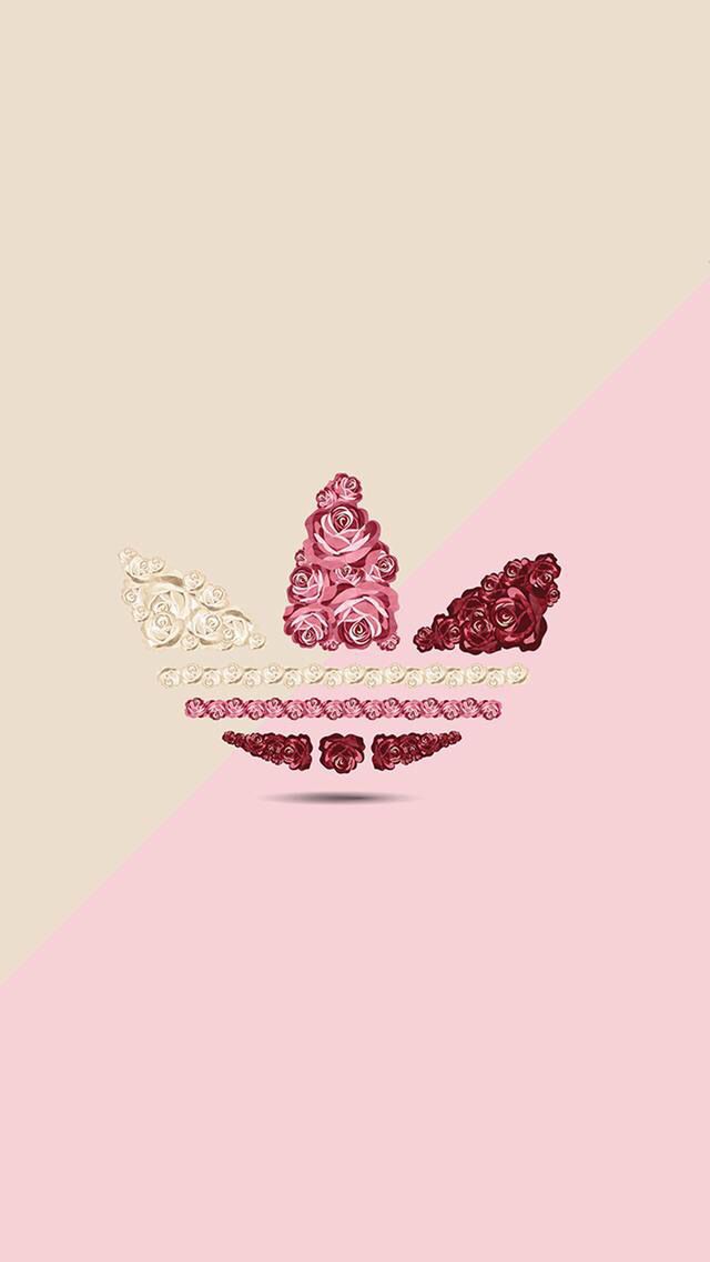 Logo Rose Gold Adidas - HD Wallpaper 