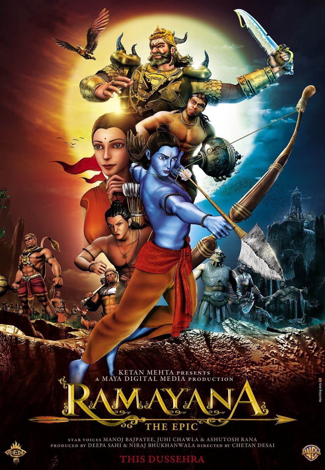 Ramayana The Epic 2010 - HD Wallpaper 