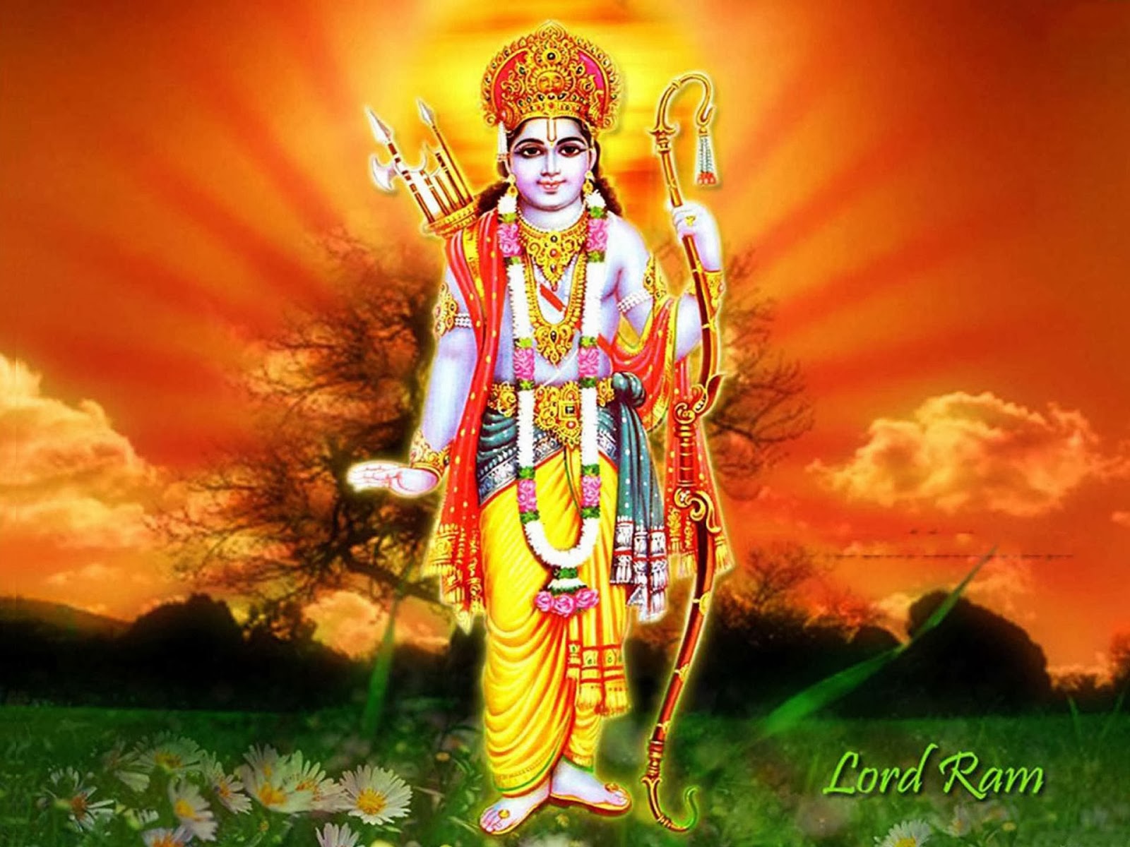 Lord Rama High Resolution - HD Wallpaper 
