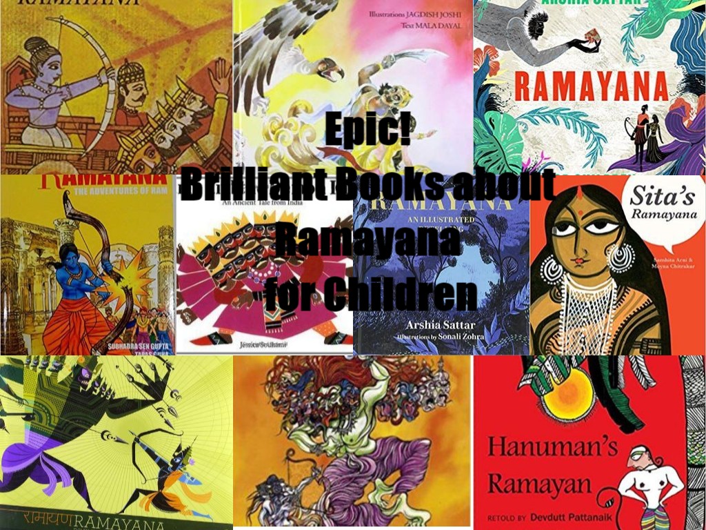 Children S Books About Ramayana - Ramayana Illustration Books - HD Wallpaper 