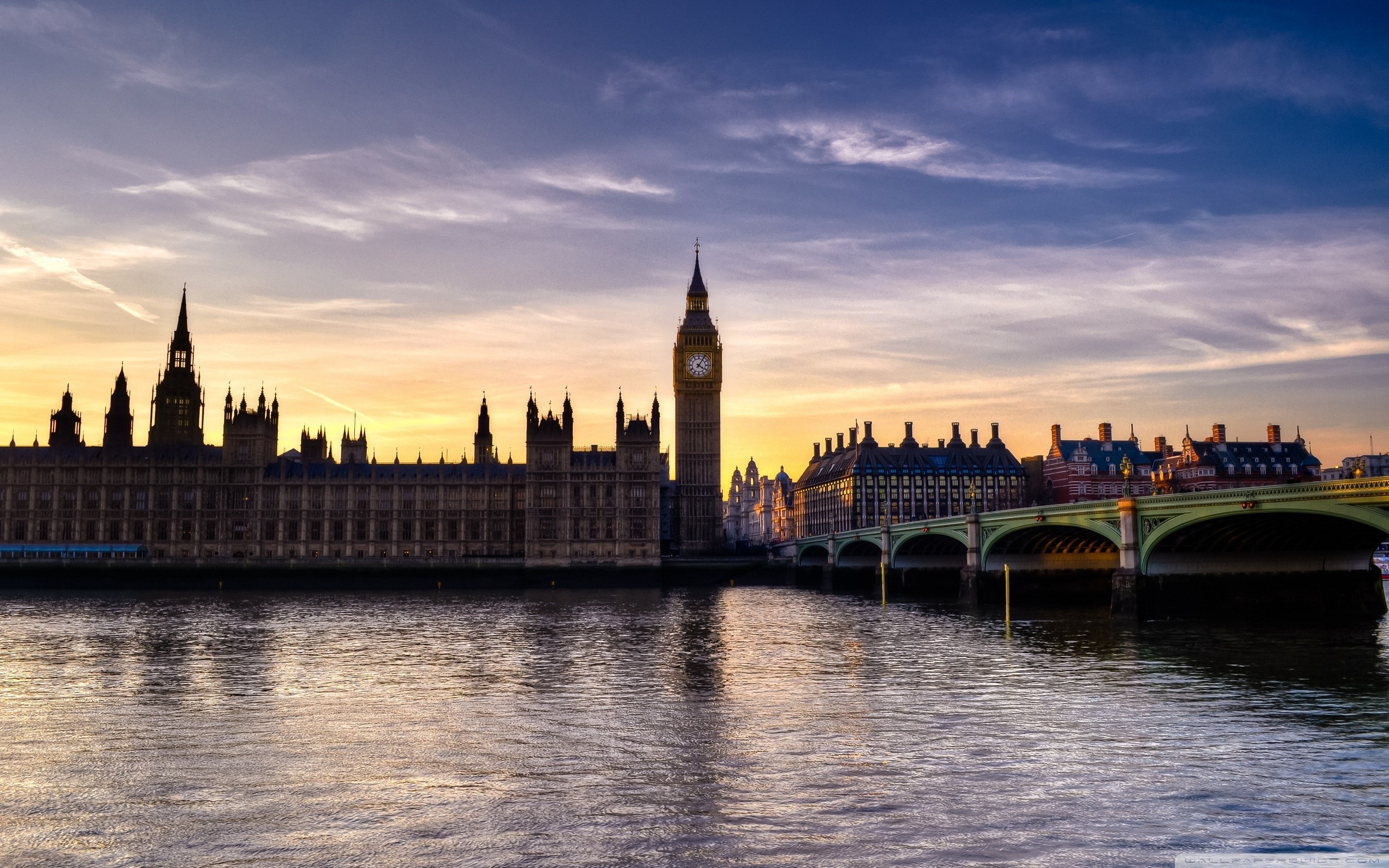 Wide 
 Data Src Top Uk Wallpaper - Houses Of Parliament - HD Wallpaper 