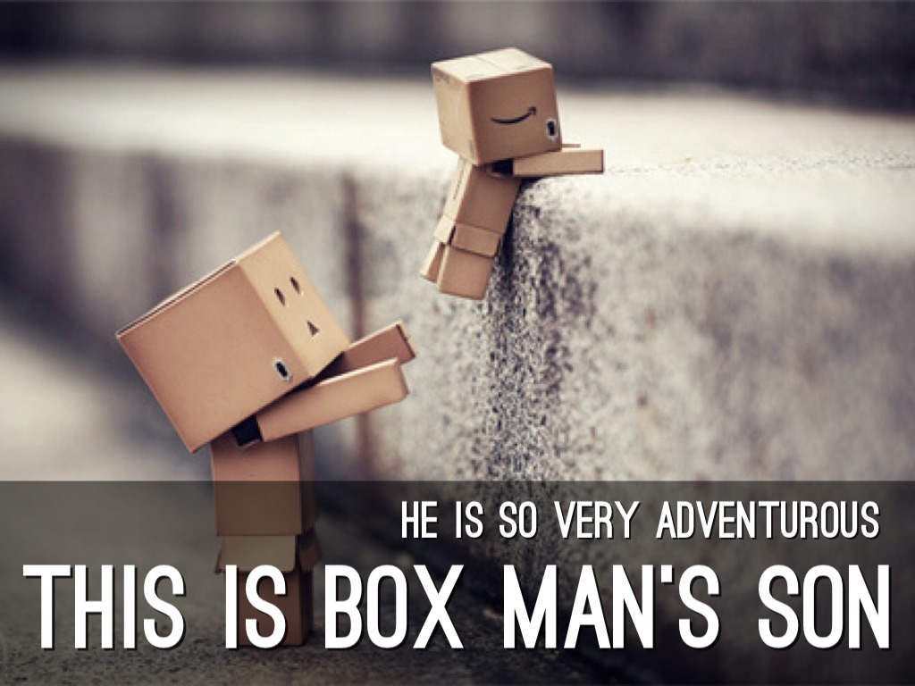 This Is Box Man S Son He Is So Very Adventurous - Doing Little Things For Others - HD Wallpaper 