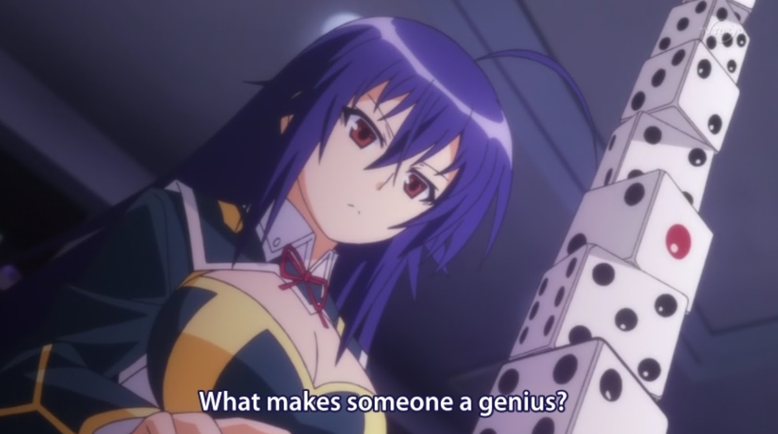 Kurokami Medaka Dices - HD Wallpaper 