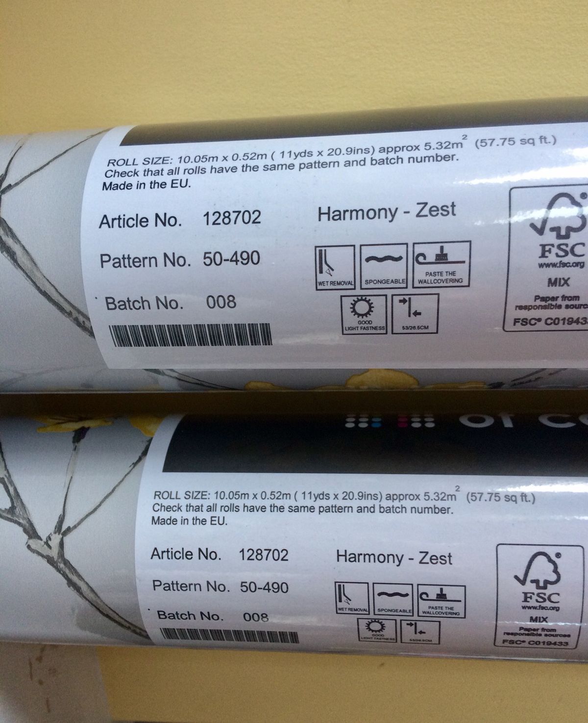 Brand New Homebase Wallpaper From Home Of Colour Range - Label - HD Wallpaper 