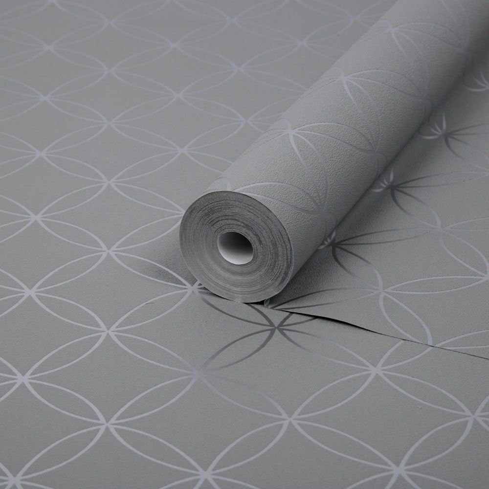 Silver Grey Wallpaper Wilkinsons - HD Wallpaper 