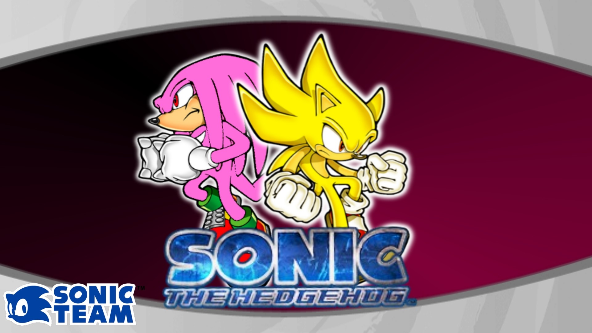 Super Sonic And Hyper Knuckles Wallpaper By Bluespeed360 - Hyper Knuckles - HD Wallpaper 