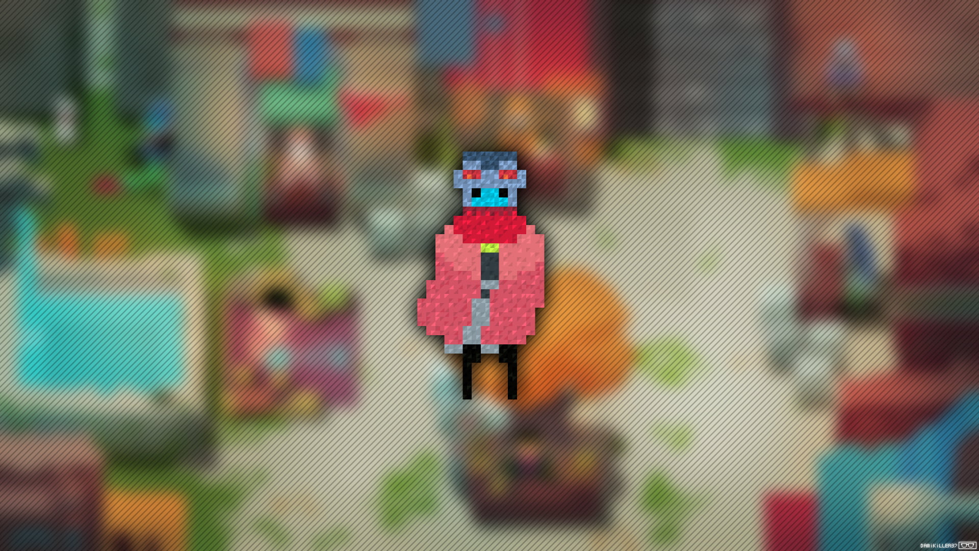 Hyper Light Drifter Town - HD Wallpaper 