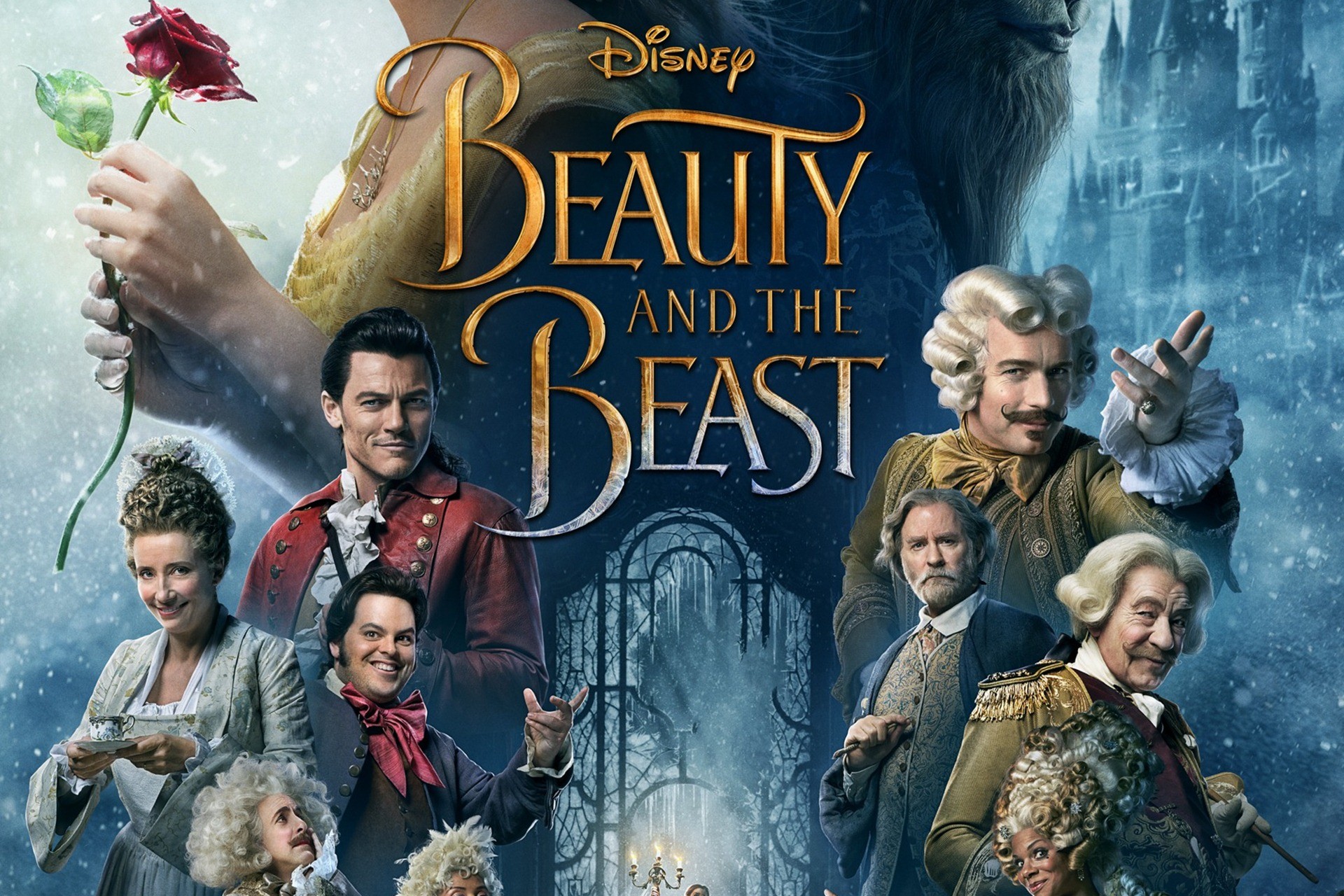 Beauty And The Beast Wallpaper 12460 
 Data Src Beauty - Beauty And The Beast Wallpaper 2017 Movie - HD Wallpaper 