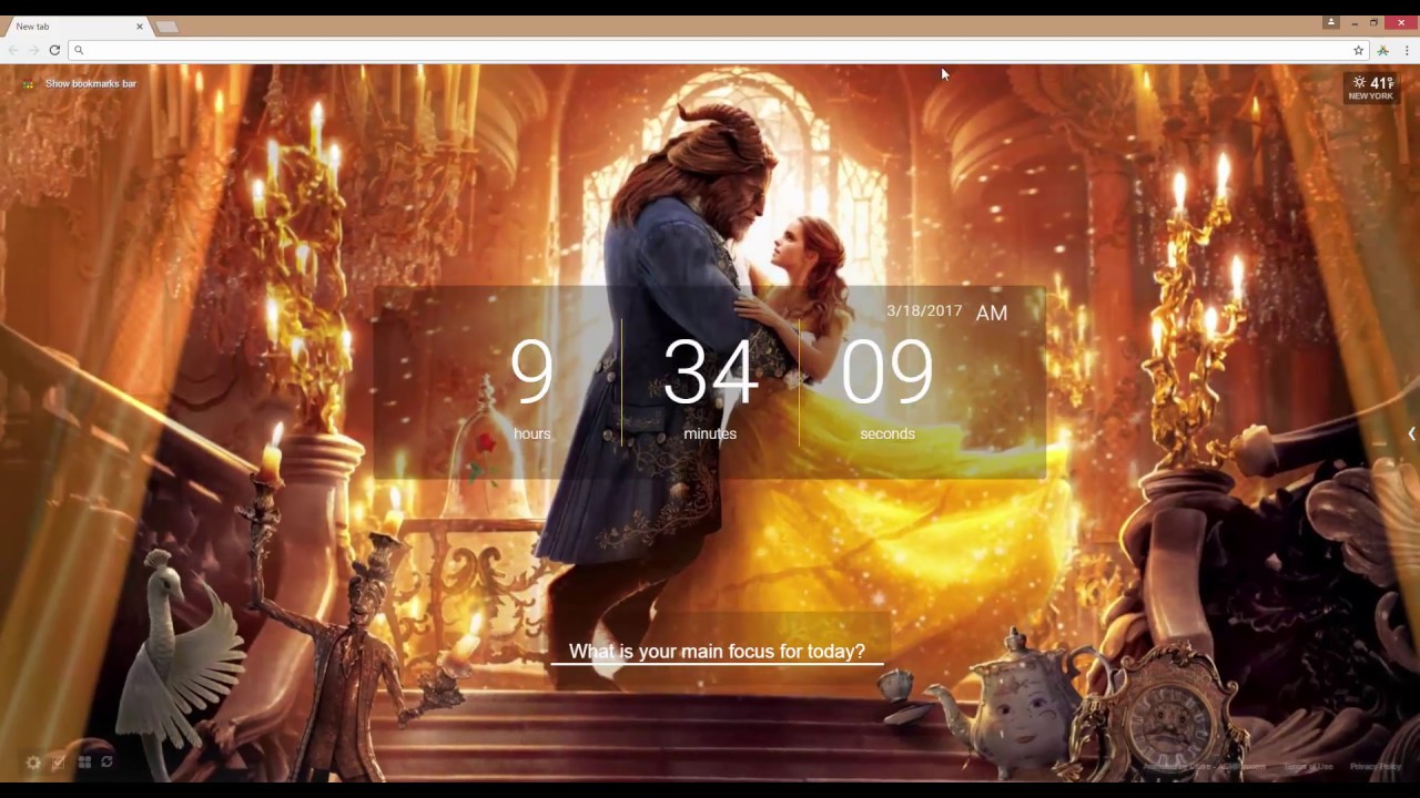 Live Action Beauty And The Beast - HD Wallpaper 