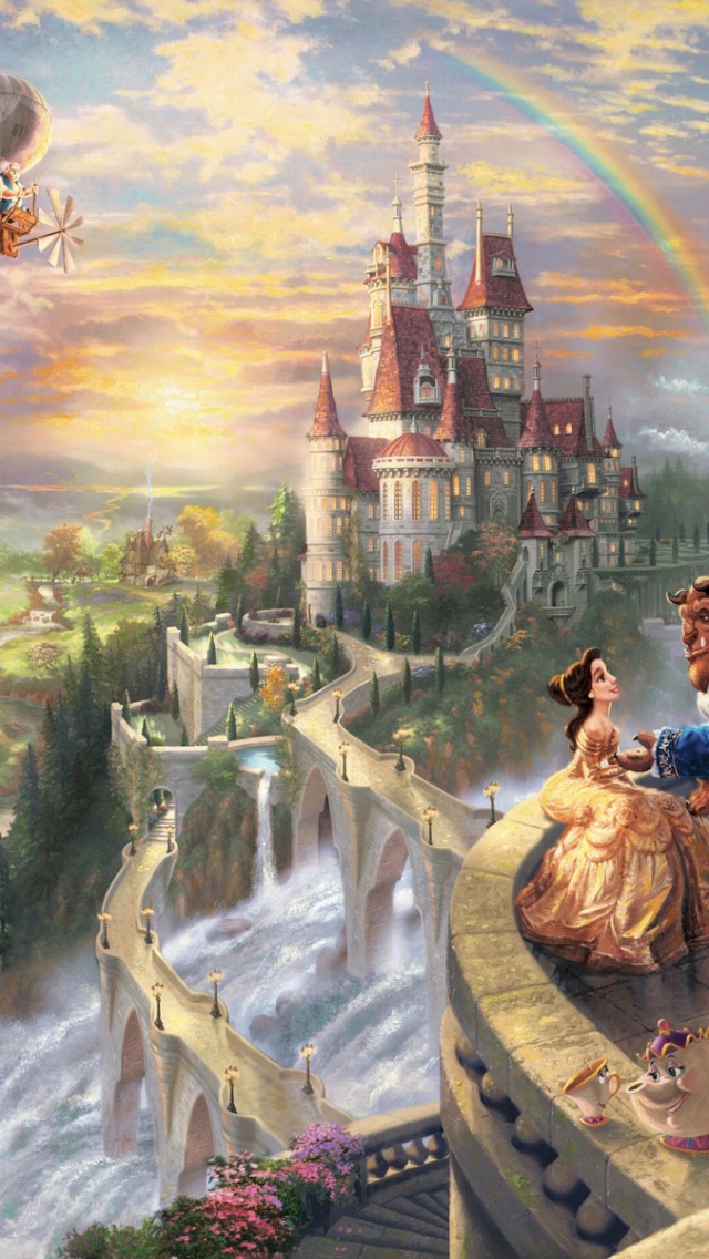 Beauty And The Beast Wallpaper Iphone - 640x1136 Wallpaper 