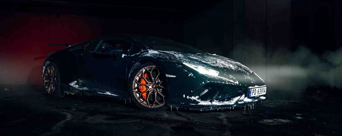 Black Lamborghini Car Model Aventador 2019 With Its - Lamborghini Aventador Wallpaper 4k - HD Wallpaper 