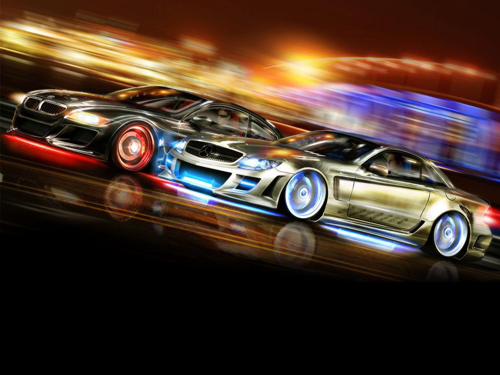 Race Car Background - Street Racing Backgrounds - HD Wallpaper 