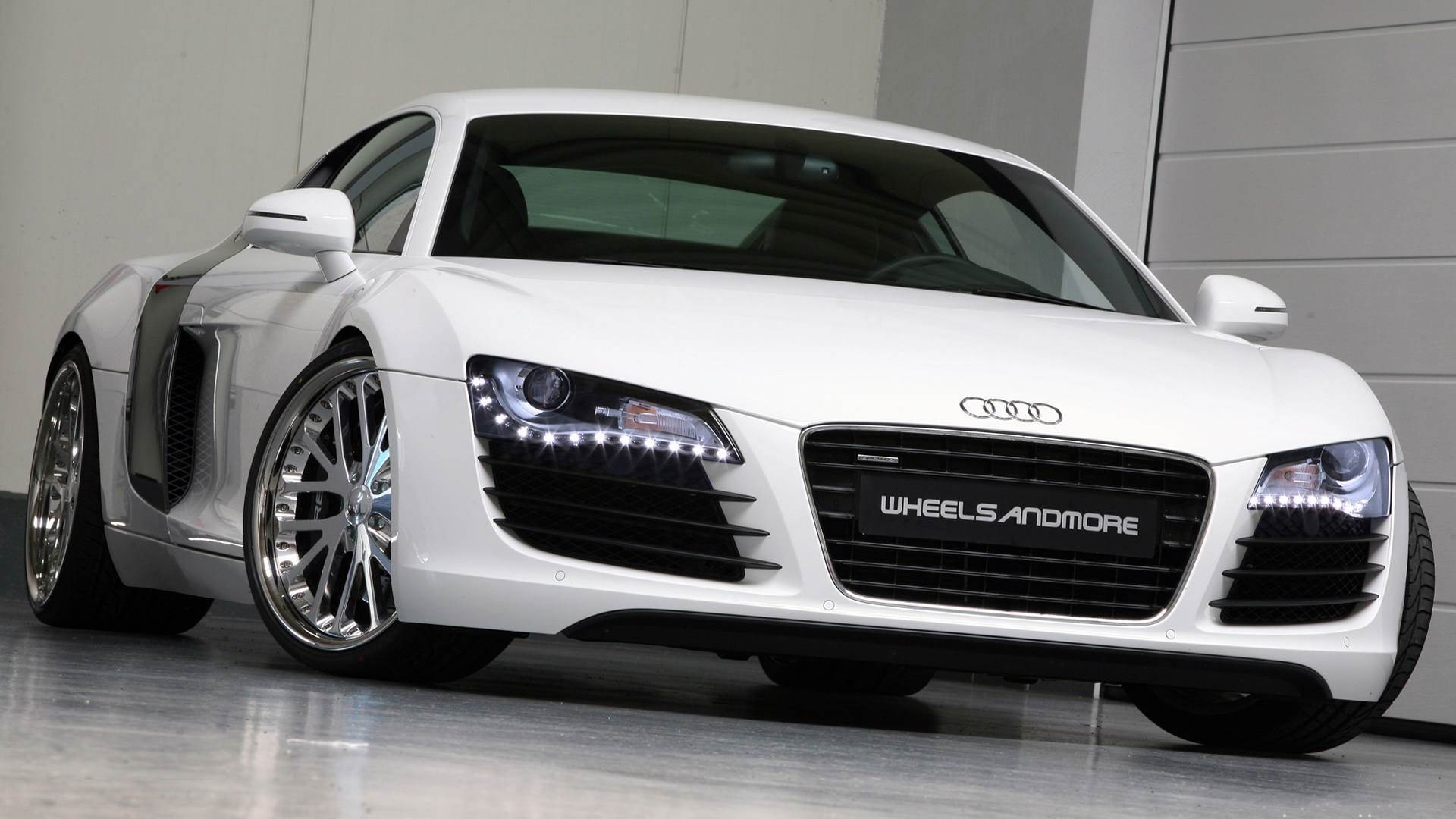 Customs Impound Smuggled Rice, Cars Valued N39 - White Audi Sports Car - HD Wallpaper 