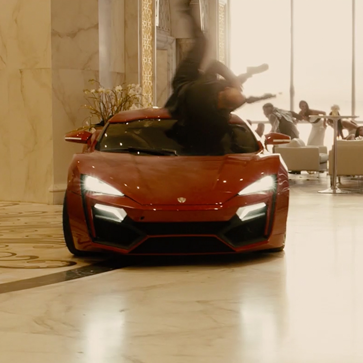 Fast & Furious - Lykan Hypersport Fast & Furious 7 - HD Wallpaper 