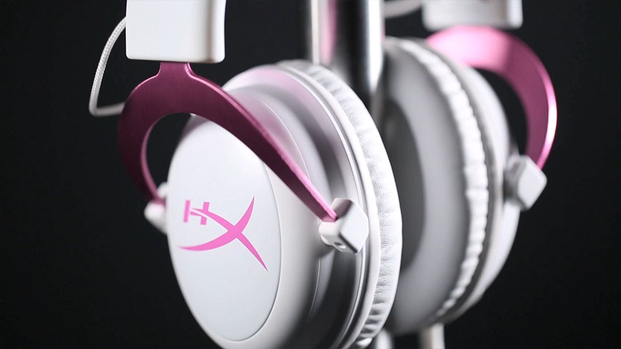 Hyperx Cloud 2 White Pink - HD Wallpaper 