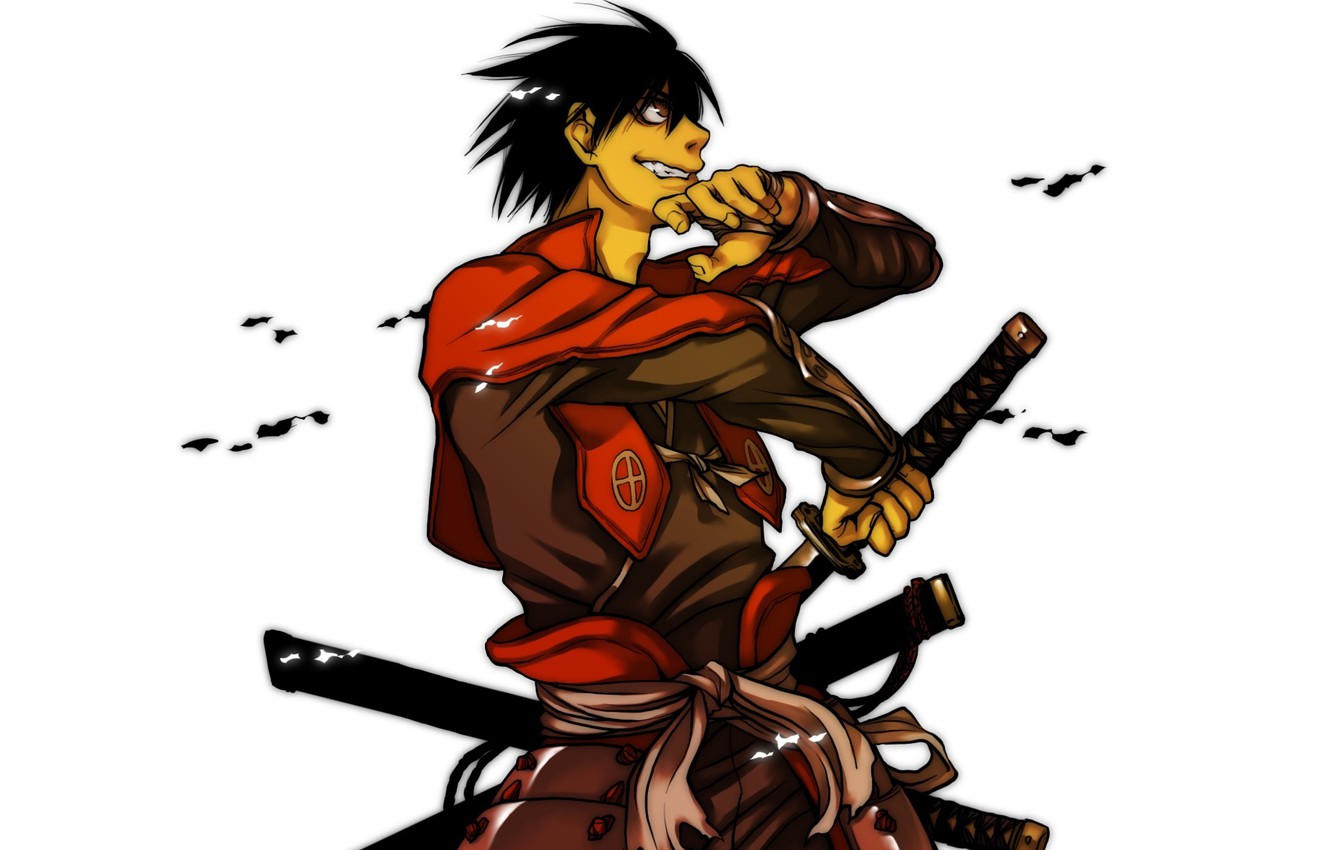 Photo Wallpaper Background, Anime, Art, Samurai, Guy, - Shimazu Toyohisa Png - 1332x850 Wallpaper Photo Wallpaper Background, Anime, Art, Samurai, Guy, - Shimazu Toyohisa Png - 1332x850 Wallpaper
