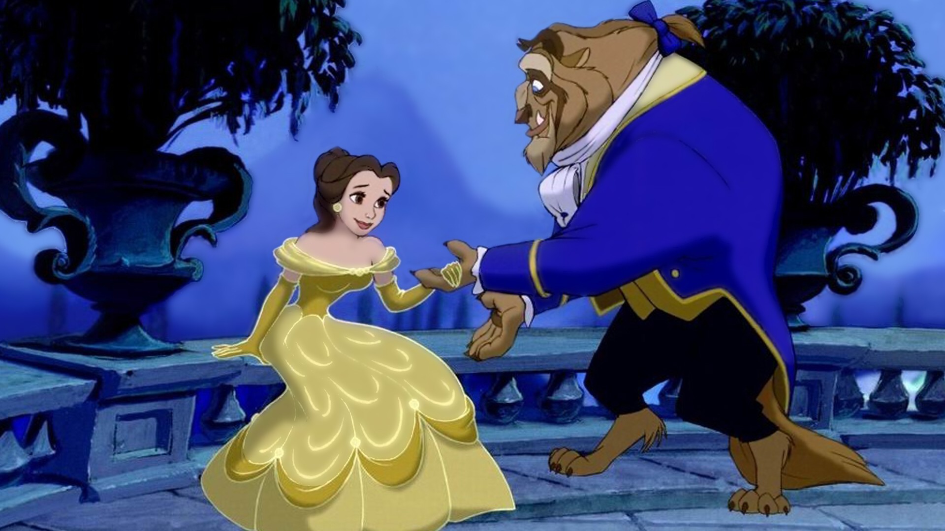 Lion King Beauty And The Beast - HD Wallpaper 