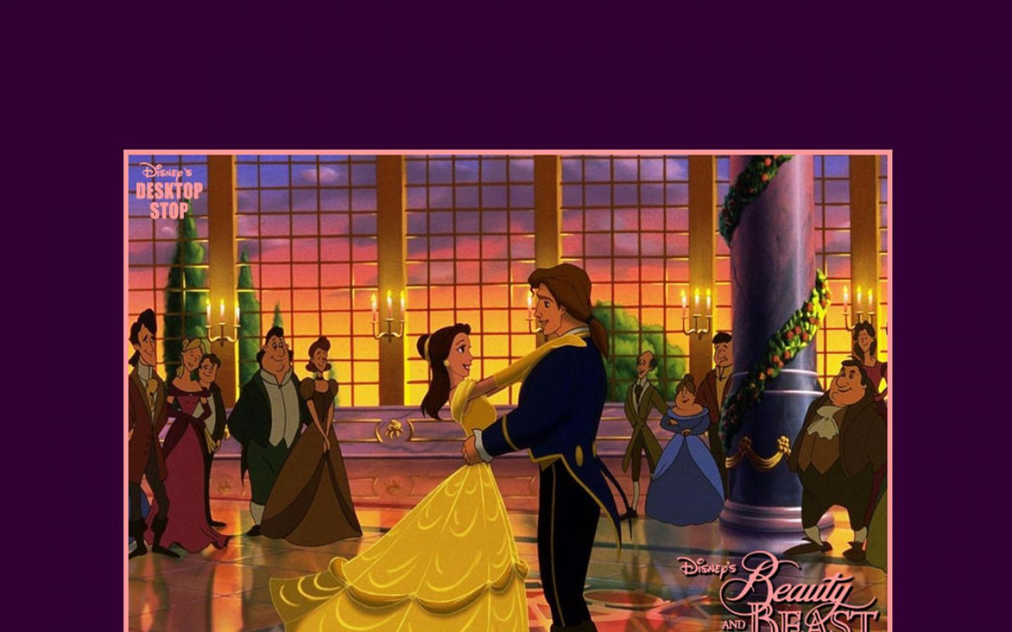 Beauty And The Beast Wallpaper - Beauty And The Beast 1991 Last - HD Wallpaper 