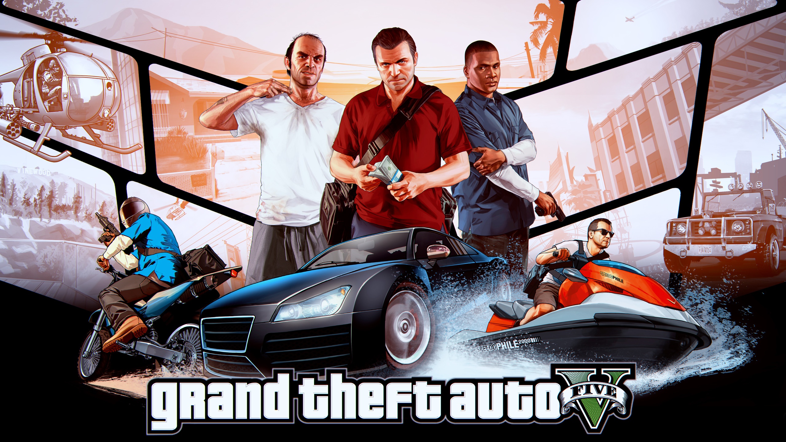 Grand Theft Auto V - Gta 5 - HD Wallpaper 