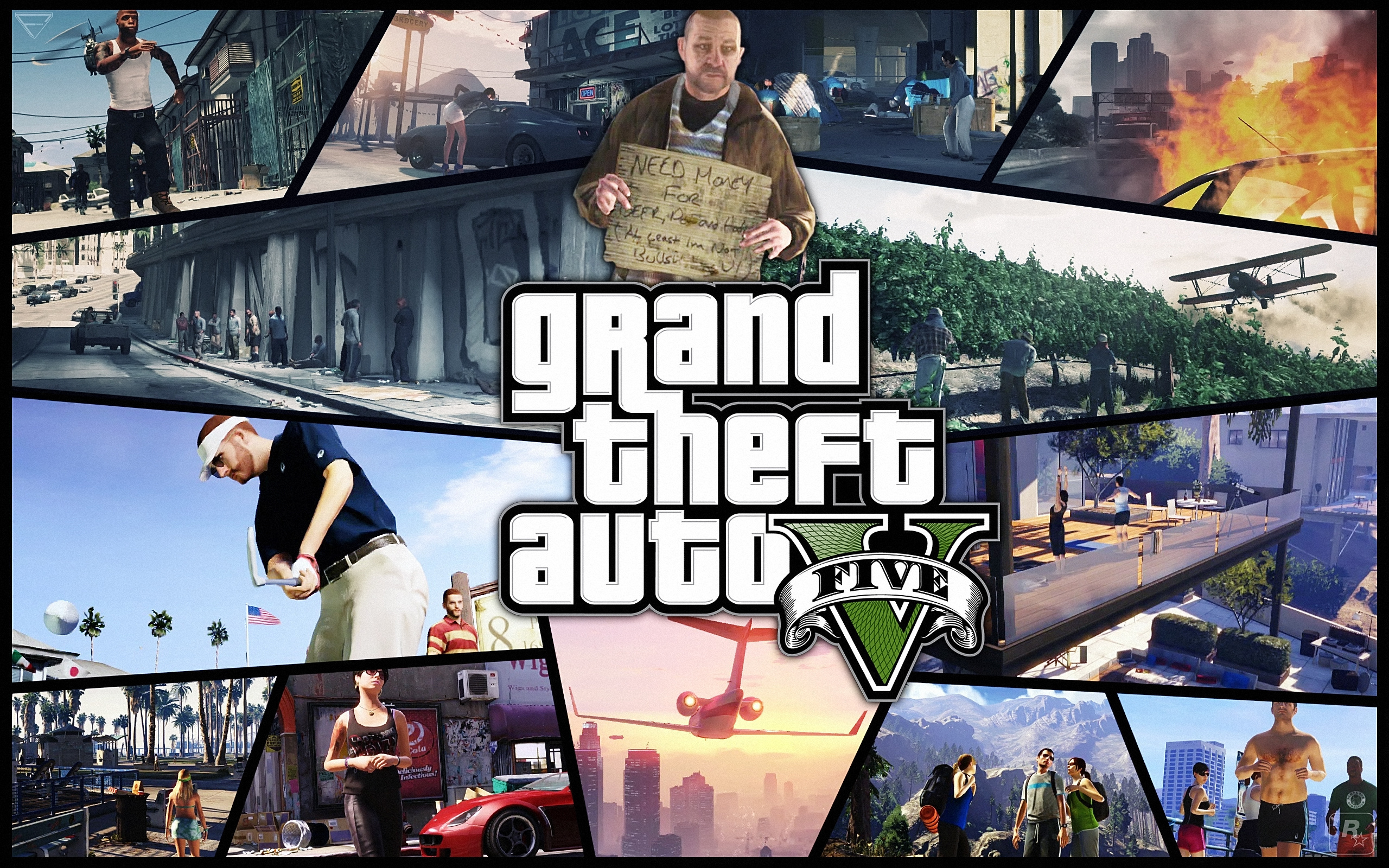 Grand Theft Auto Wallpaper Hd - HD Wallpaper 