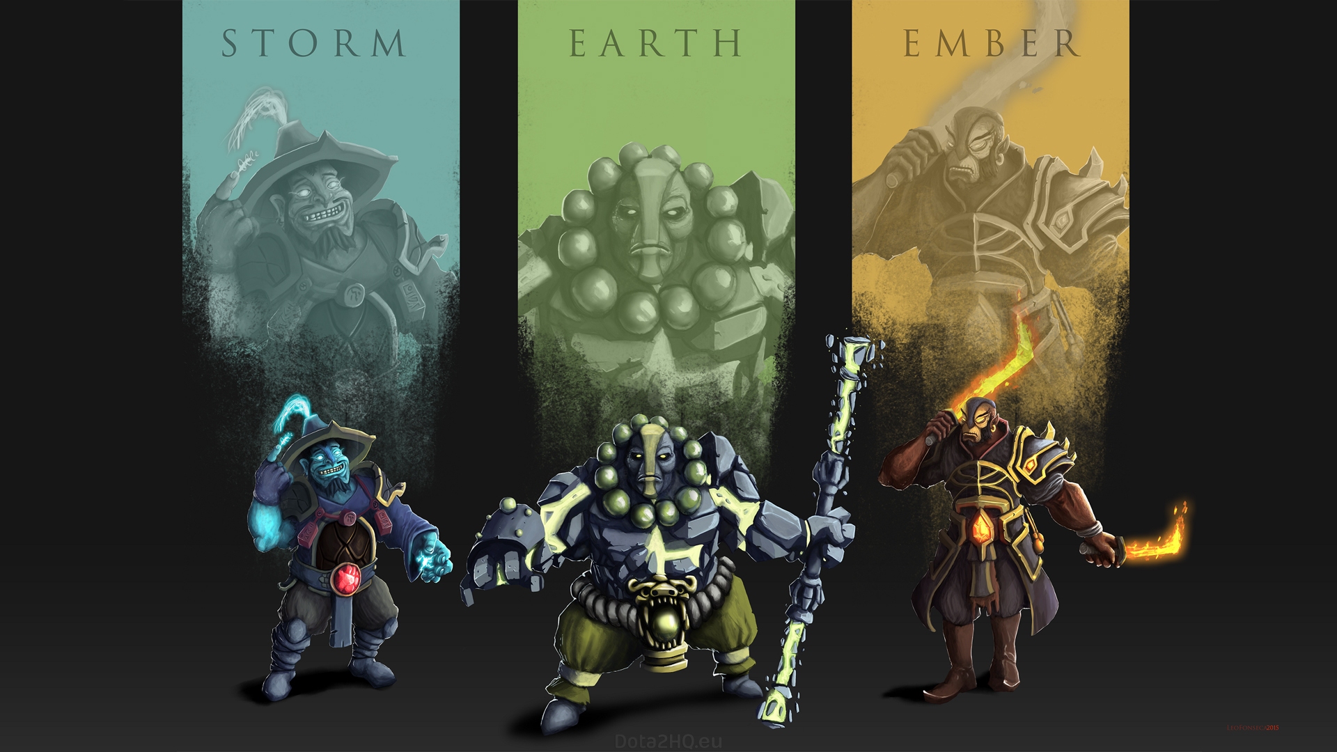 Dota 2 Wallpaper Earth Spirit - HD Wallpaper 