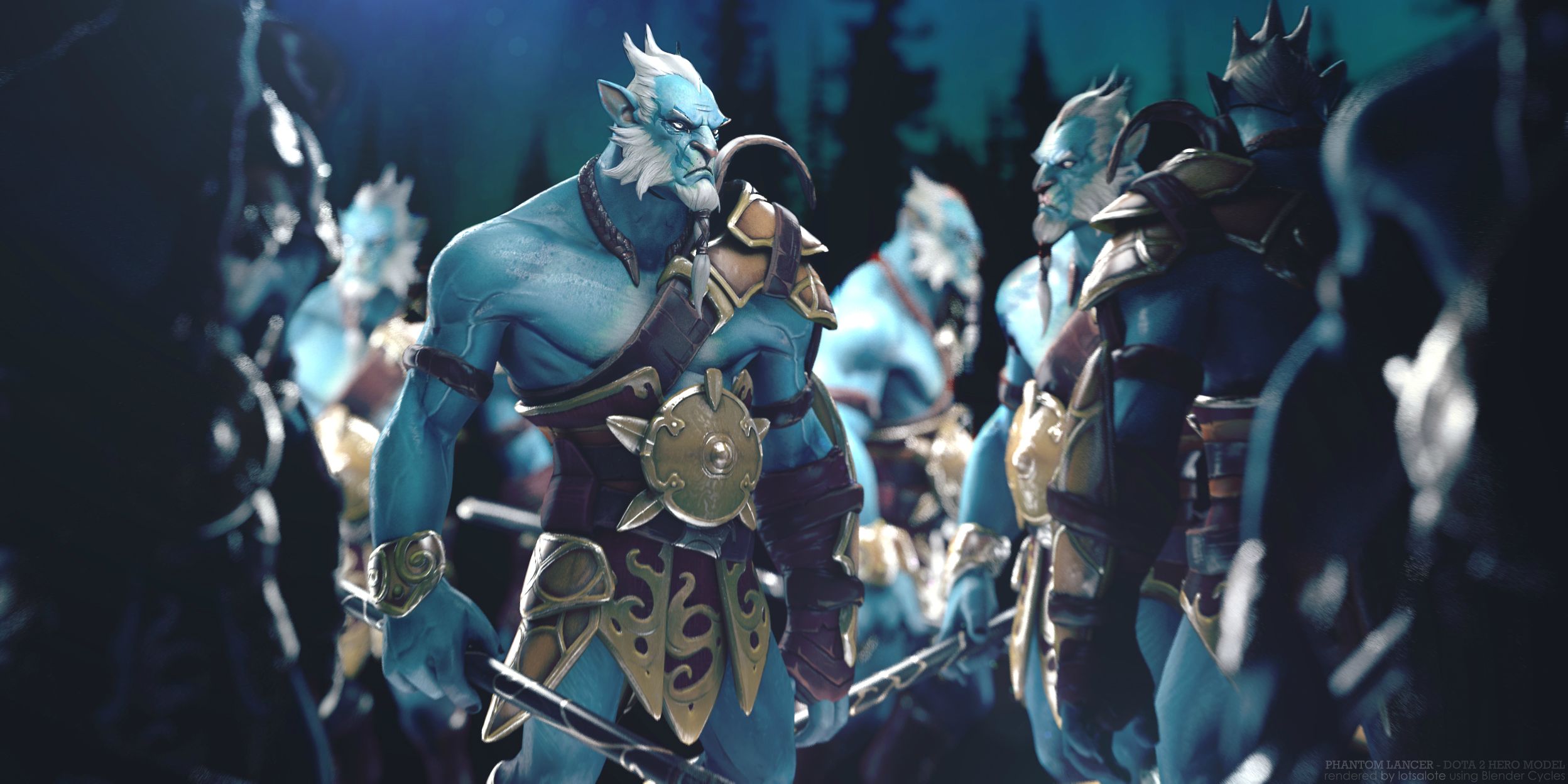 Dota 2 Phantom Lancer Armor - HD Wallpaper 