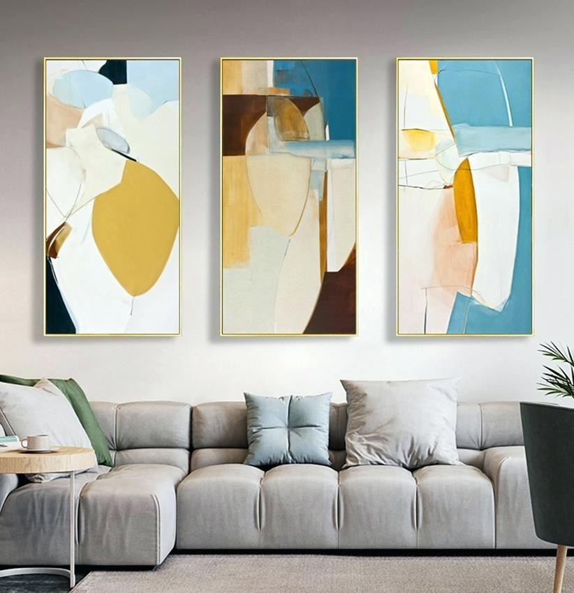 Dunelm Wall Art Canvas Prints Abstract Oblong Vertical 822x850