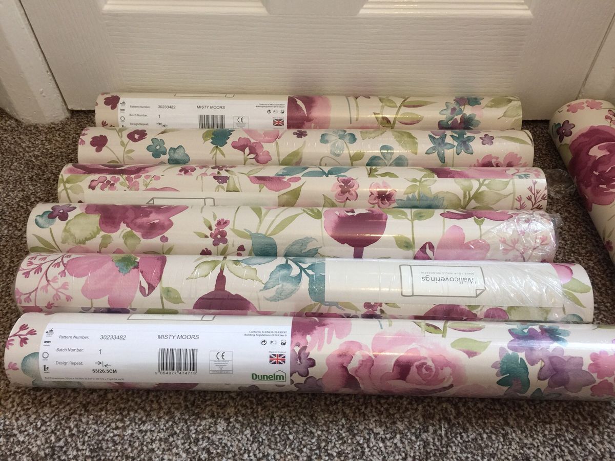 6 Rolls Of Brand New Wallpaper From Dunelm - Quilt - HD Wallpaper 